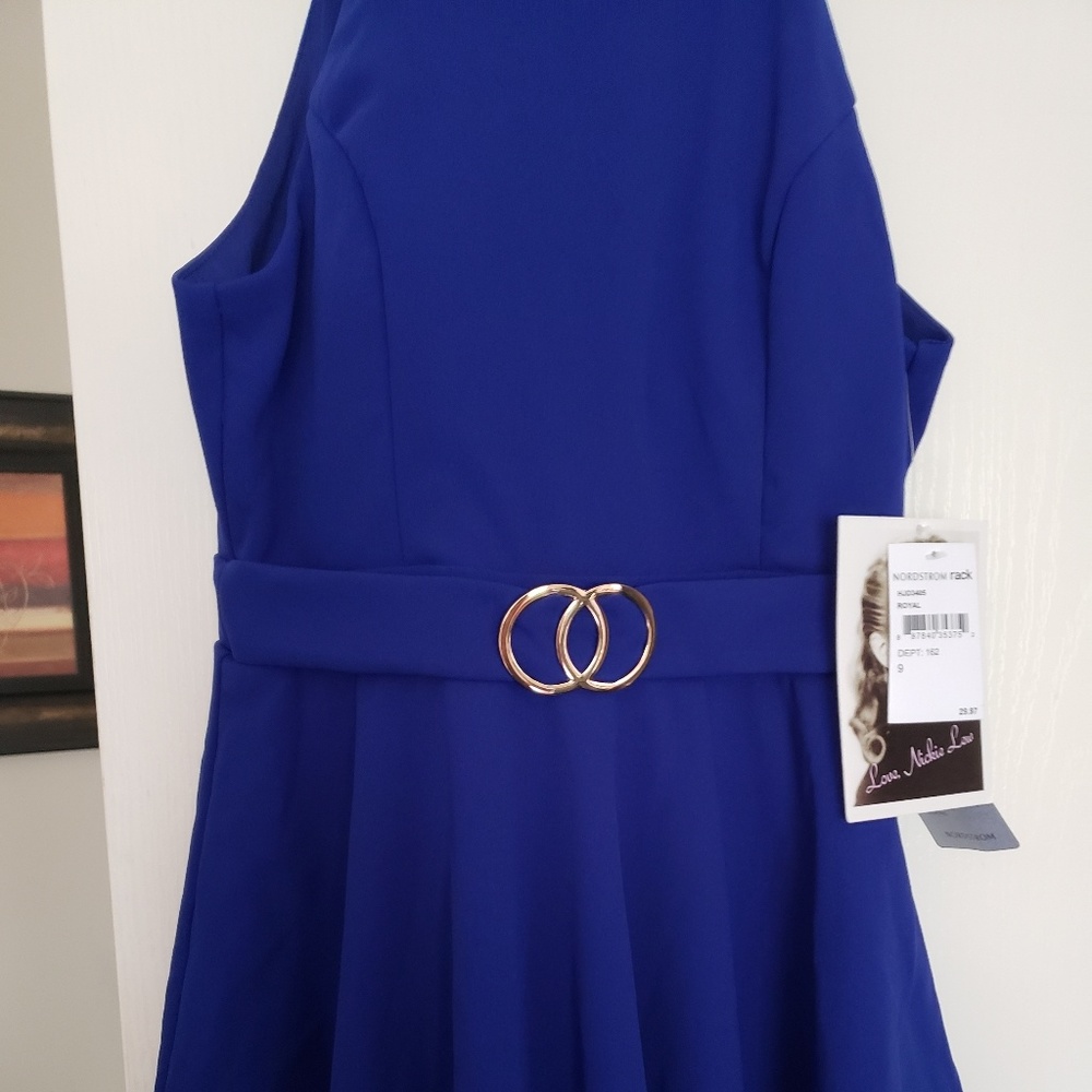 LOVE, NICKIE LEW MINI DRESS SIZE 9 - Picture 4 of 6